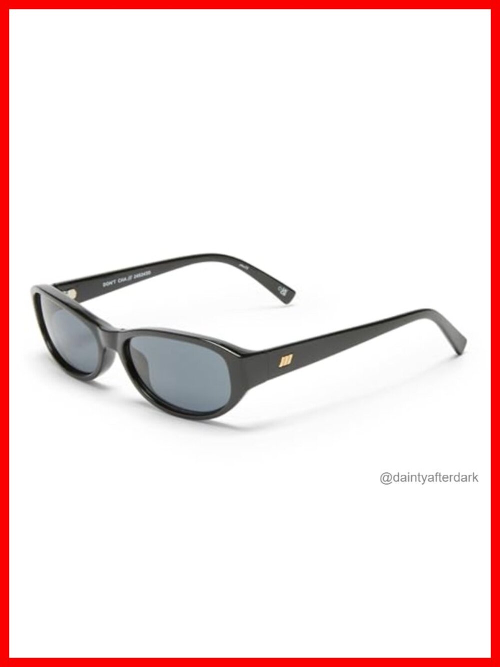Oval Sunglasses Minimalist Y2K Style Impact Resistant Scratch Resistant UV